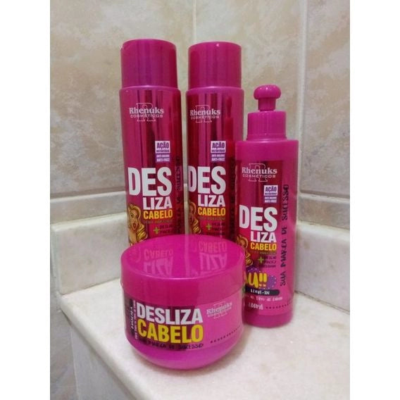 💆♀️ Kit Rhenuks Desliza Cabelo – Hidratación y Control del Frizz