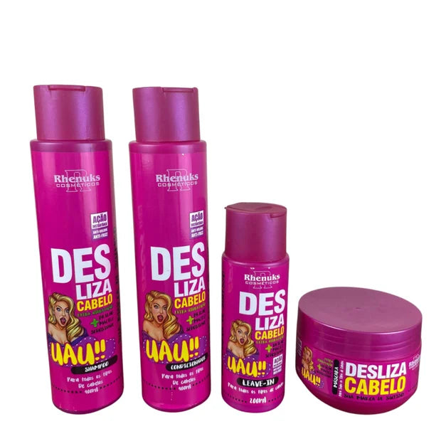 💆♀️ Kit Rhenuks Desliza Cabelo – Hidratación y Control del Frizz