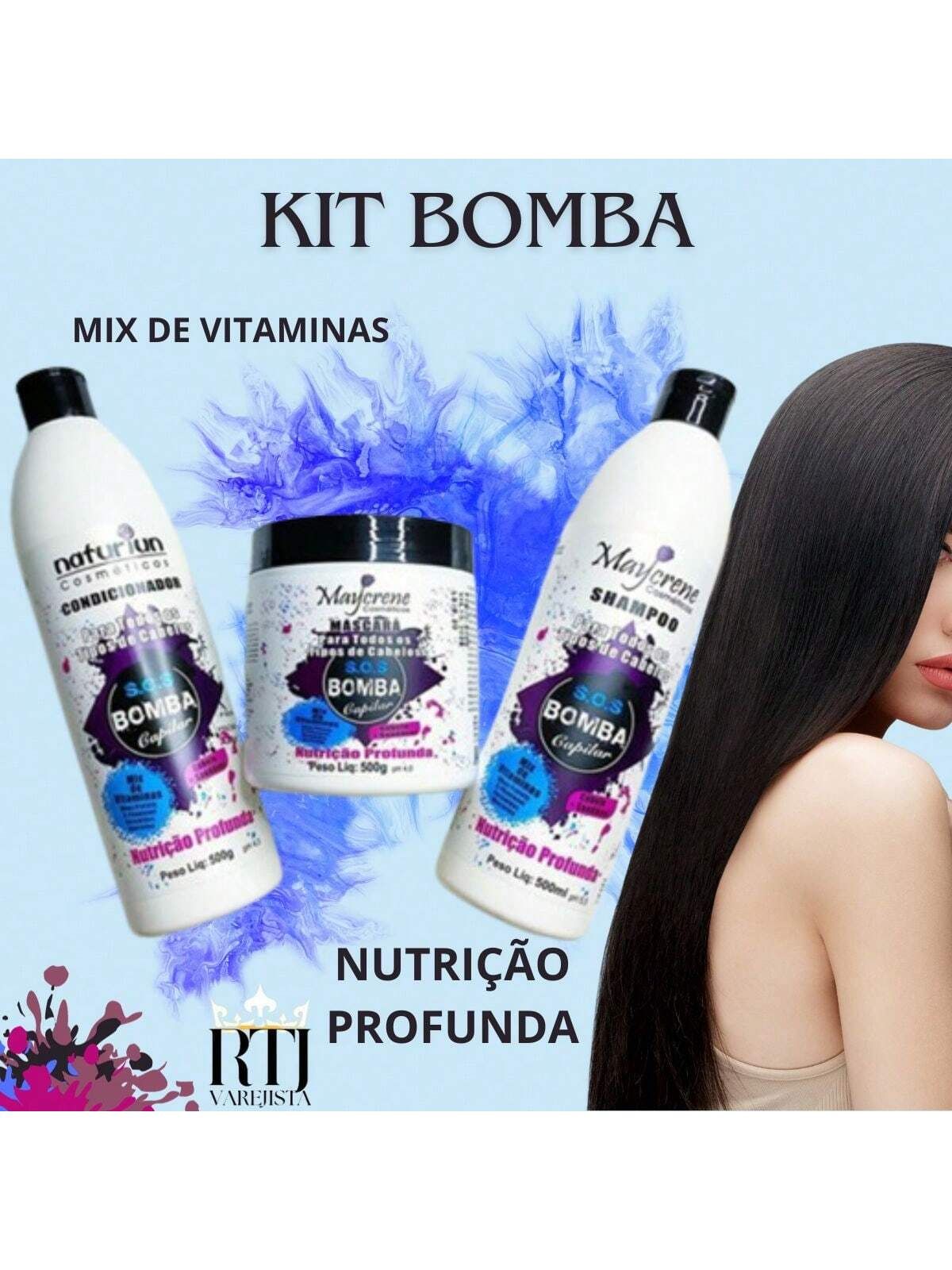 Kit Maycrene SOS Bomba – Fuerza, Crecimiento y Reparación Intensiva ✨