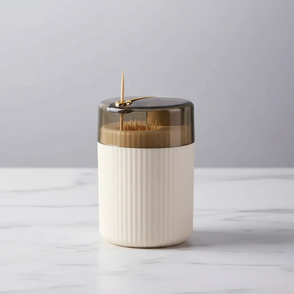 🍽️✨ Dispensador Automático de Escarbadientes – Práctico y Elegante ✨🍽️