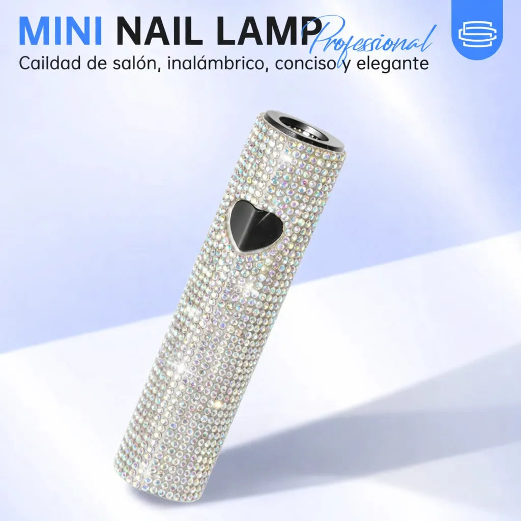 💅✨ Lámpara UV Portátil para Uñas Gel – Secado Rápido Recargable ✨💅