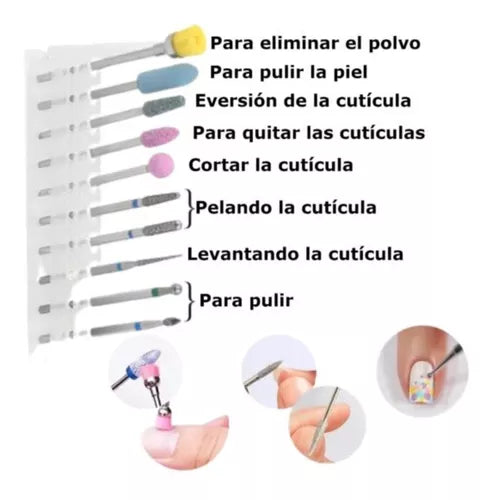Kit Fresas Uñas