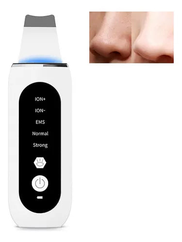 🌟 Depurador Espátula Ultrasónica 5 en 1 para el Cuidado Facial 🌟