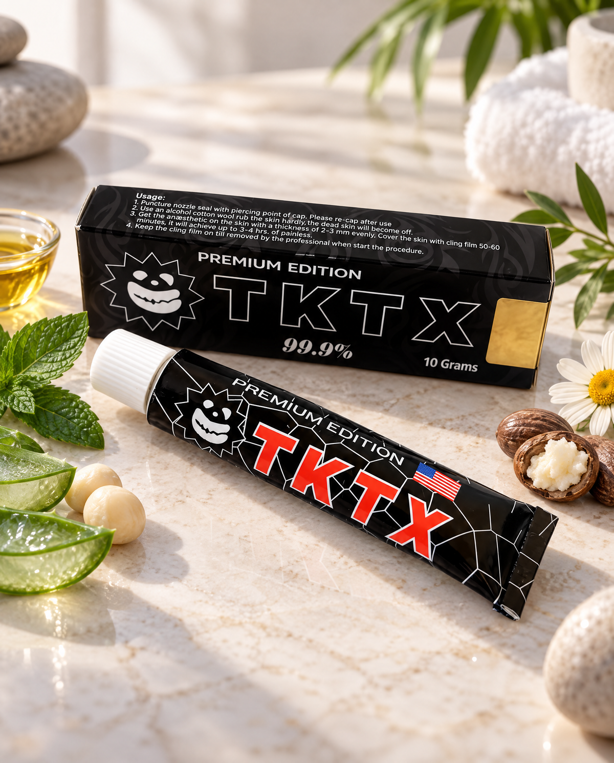 Crema Anestésica TKTX tatuajes y otros