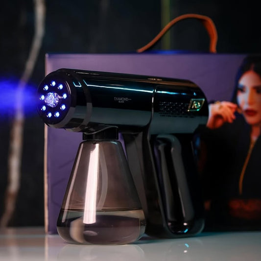 💨  Pistola Nano LED Profesional para Tratamientos Capilares – Ionización Molecular 💨✨