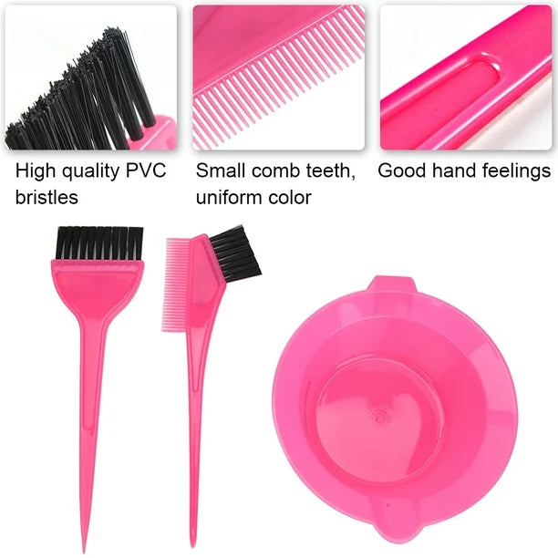 🎨 Kit de Tinte para el Cabello 3 Piezas – Profesional y Fácil de Usar