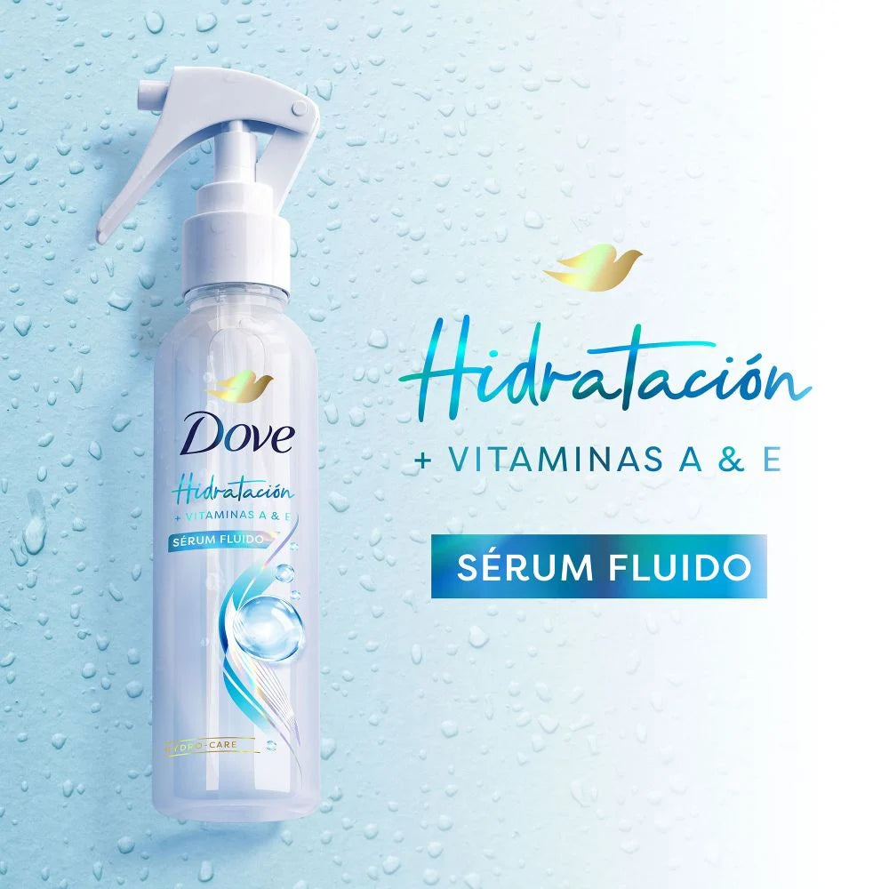 💧 Dove Sérum Fluido - Hidrata, Protege y Da Brillo al Cabello