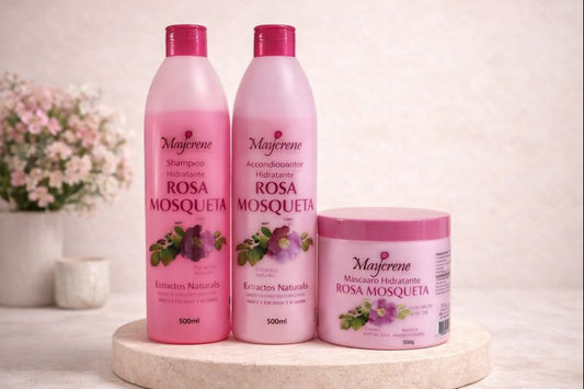 ✨ Kit Maycrene Rosa Mosqueta – Hidratación Profunda y Reparación Nutritiva ✨