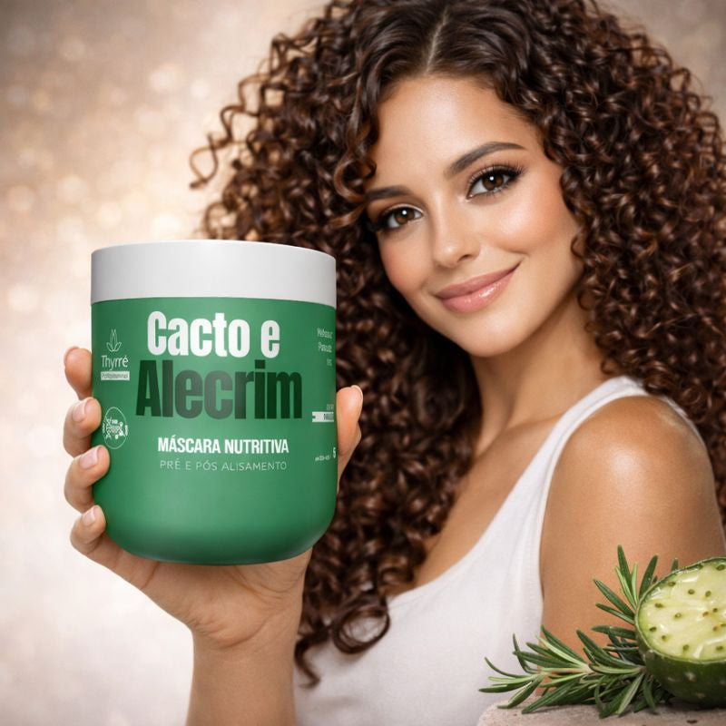 Máscara Nutritiva Cactus y Romero – Thyrre Cosmetics 🌵🌿