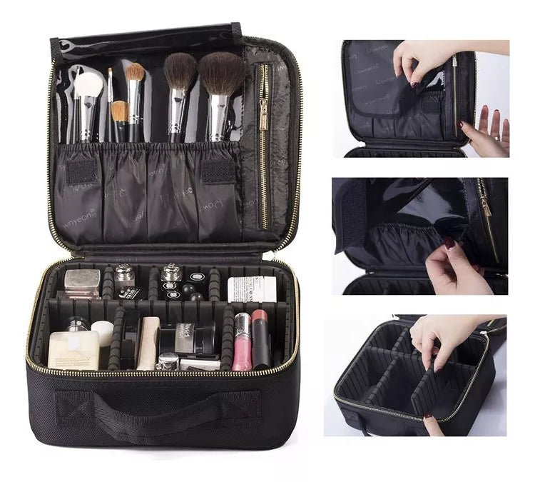 🔹 💄 Maletín Bolso Multiuso de Maquillaje – Transporta y Organiza con Facilidad