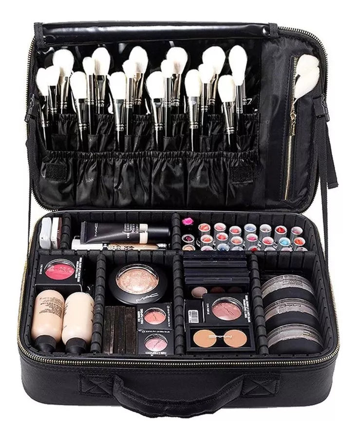 🔹 💄 Maletín Bolso Multiuso de Maquillaje – Transporta y Organiza con Facilidad