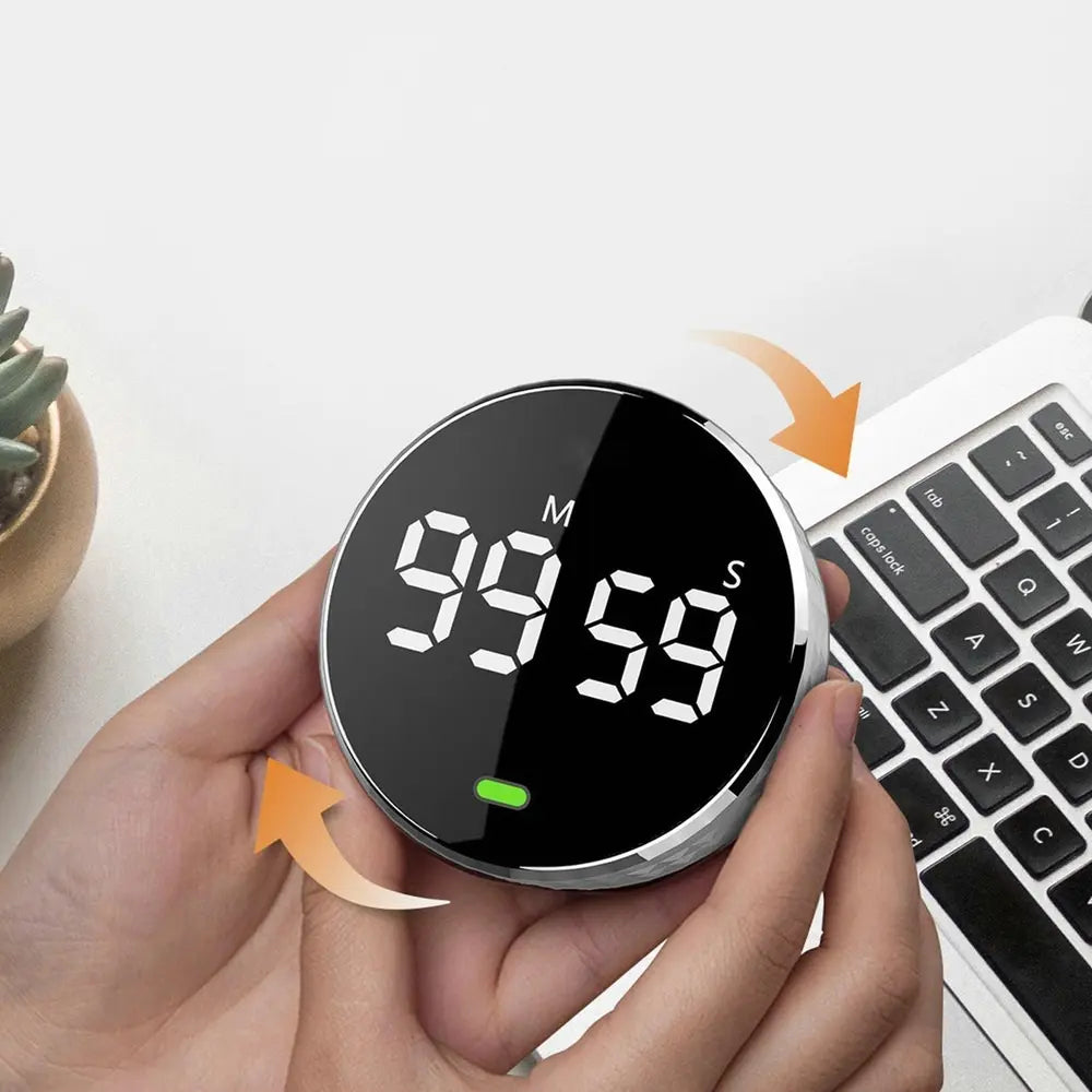 ⏱️✨ Temporizador Digital LED Magnético con Cronómetro ✨⏱️