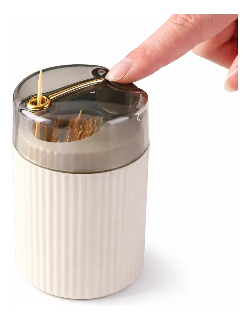 🍽️✨ Dispensador Automático de Escarbadientes – Práctico y Elegante ✨🍽️
