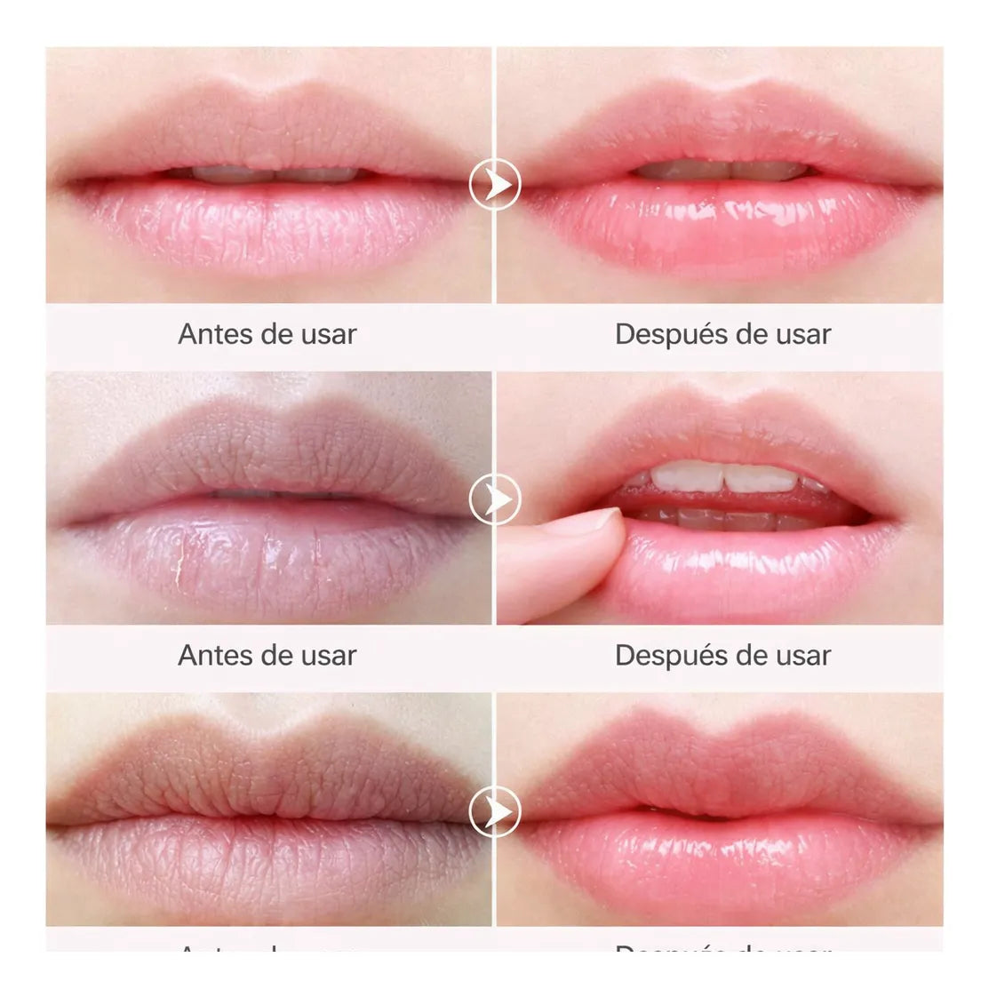 💋✨ Parches Hidratantes para Labios – Nutritivos y Reparadores 20 Unidades ✨💋