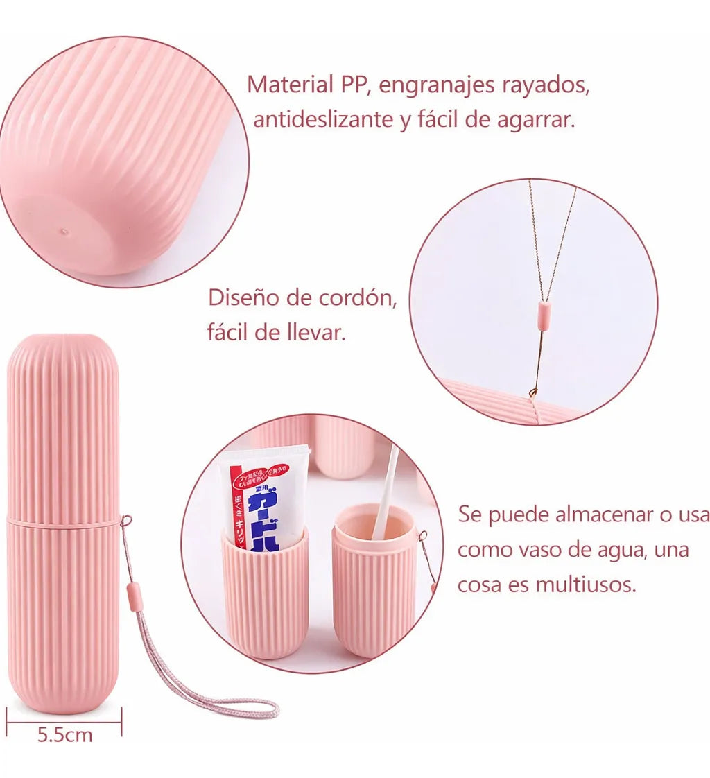 🪥✨ Porta Cepillo de Dientes y Pasta – Calm con Tira ✨🪥