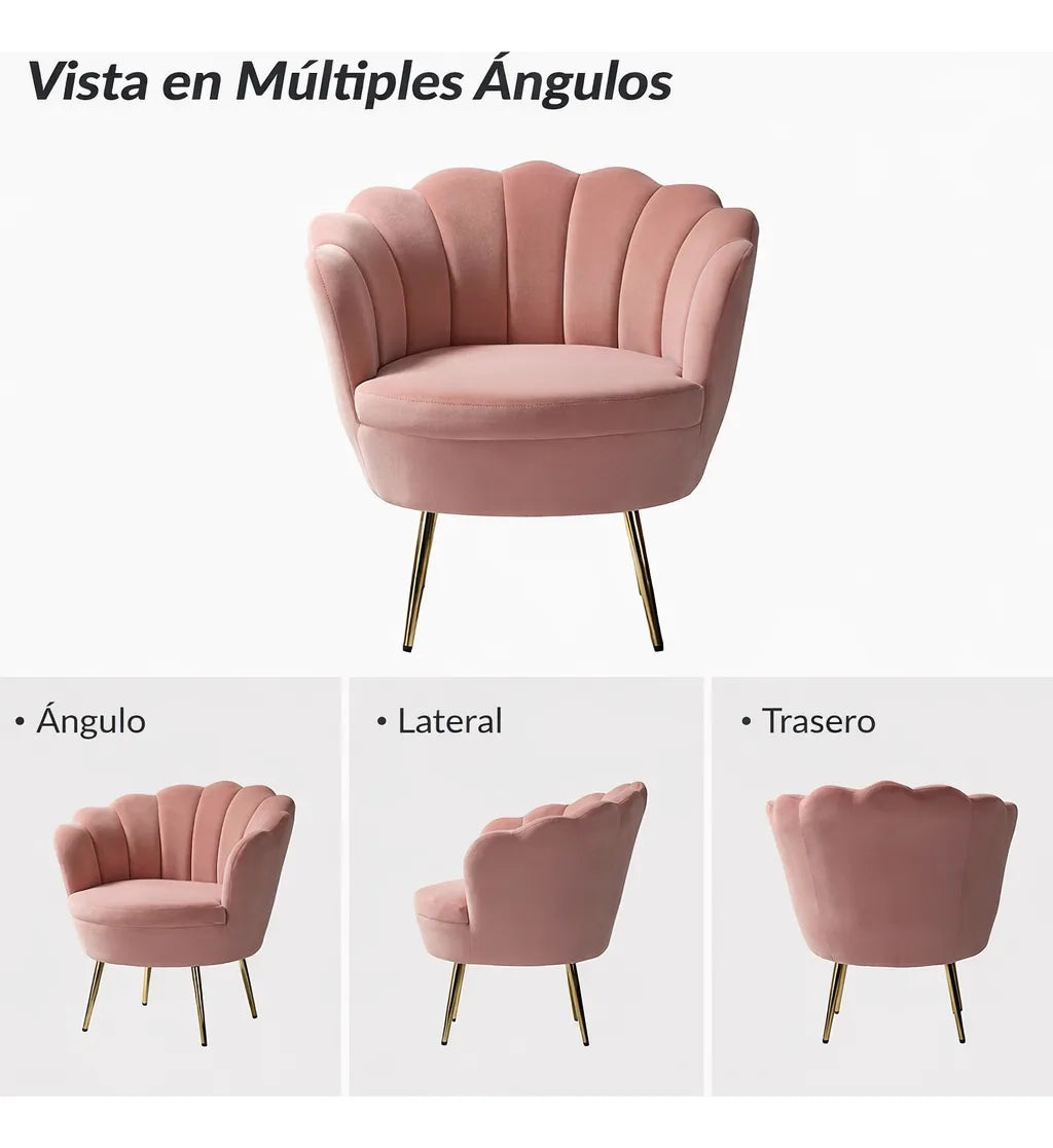 ✨ Sillón Moderno para Comedor, Living o Escritorio + Almohadón ✨🪑