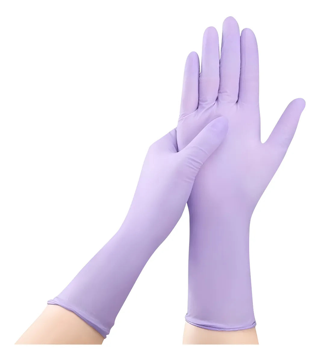 🧤✨ Guantes Descartables de Nitrilo Sin Látex – Caja x 100 Unidades ✨🧤