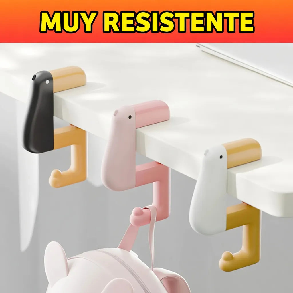 🐦✨ Gancho Perchero para Escritorio en Forma de Pájaro ✨🐦