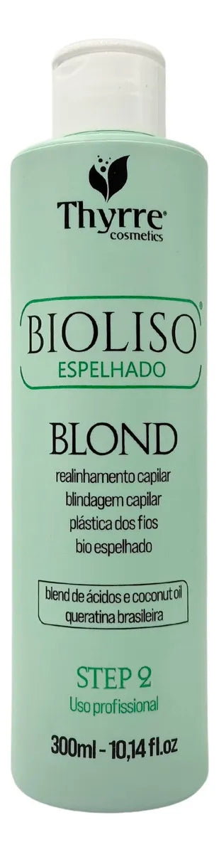 Bioliso Blond 300 ml  – Alisado Orgánico Progresivo con Brillo Espejo
