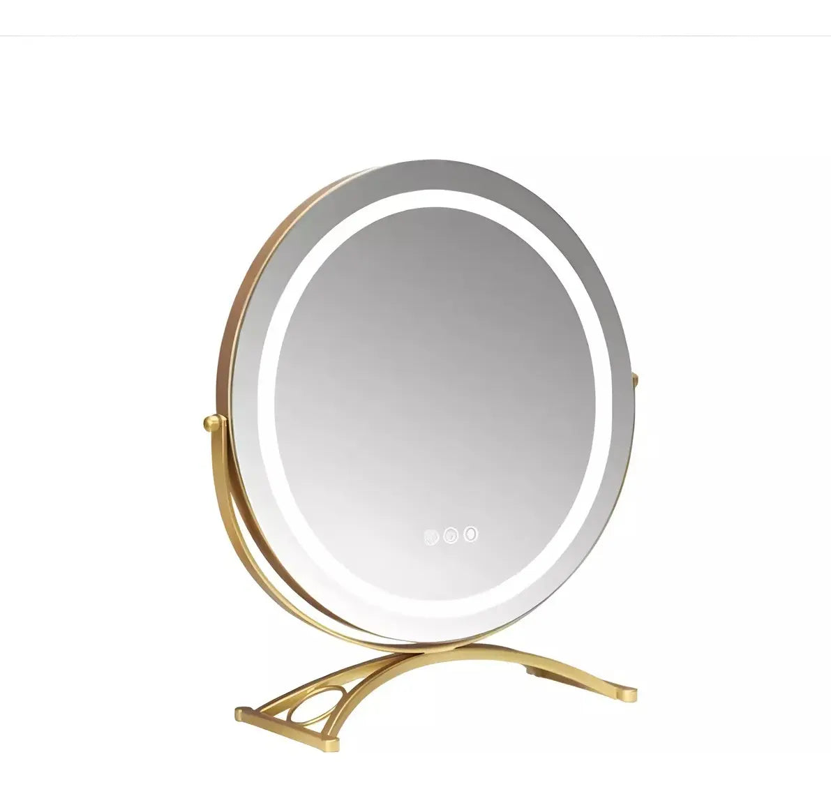 💡✨ Espejo de Maquillaje LED Premium 360° – Luz Regulable 3 Tonos ✨💡