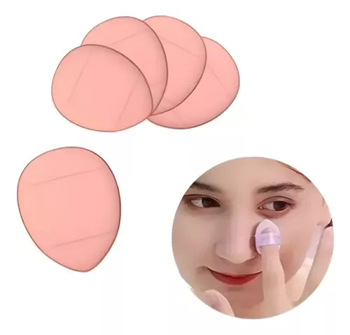 🎨x10 Mini Esponjas Dedo Almohadillas Difuminadoras - Precisión y Suavidad para tu Maquillaje 🎨