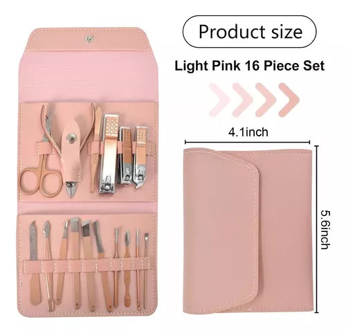 ✨ Set Kit de Uñas 16 en 1 – Perfección en Cada Detalle