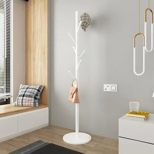 🪵 Perchero de Metal con Base de Mármol – Diseño Moderno y Elegante