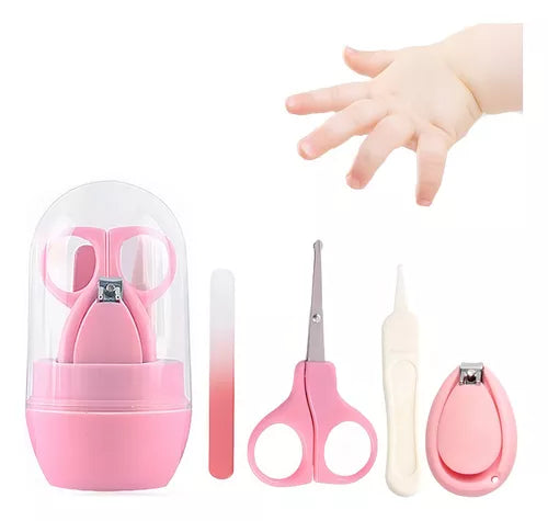 ✨ Kit Set x4 de Uñas para Bebé – Práctico y Seguro