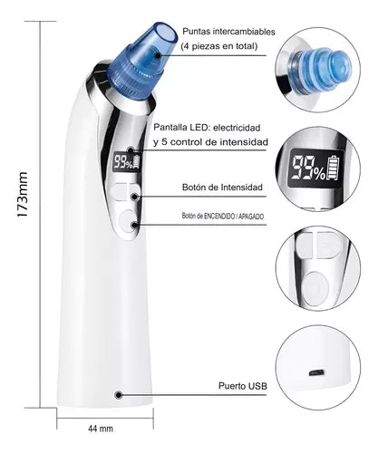 🔆 Limpieza facial profunda en casa - Eliminador de puntos negros