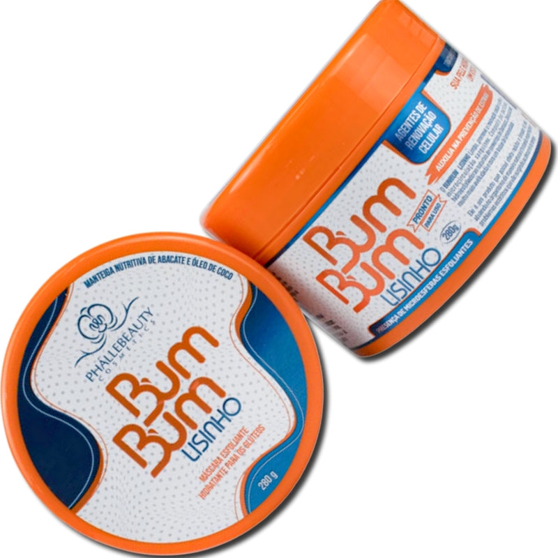 Bum Bum Lisinho Exfoliante Reafirmante Gluteos y Piernas
