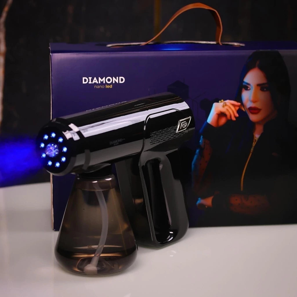 💨  Pistola Nano LED Profesional para Tratamientos Capilares – Ionización Molecular 💨✨