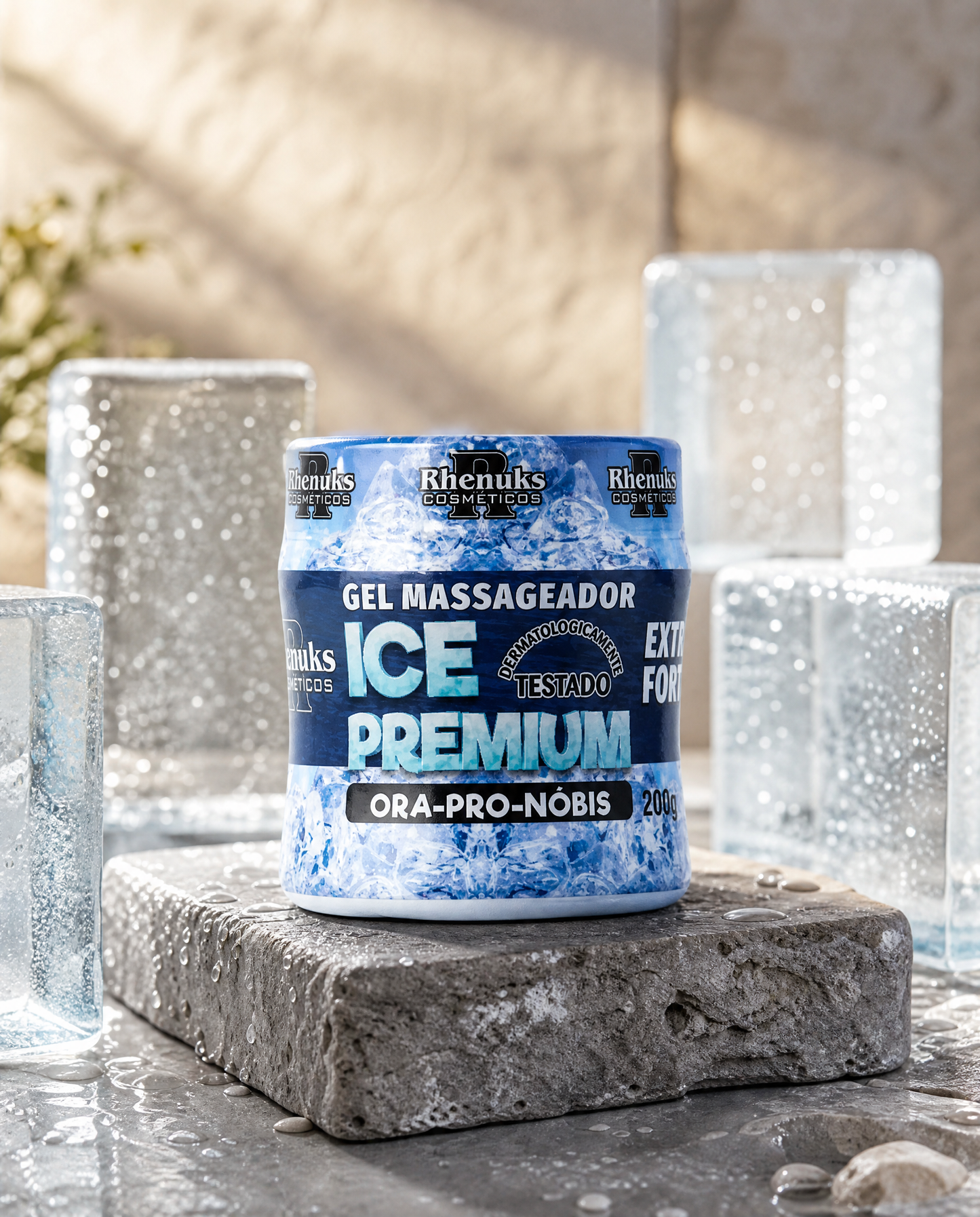 ❄️ Gel Masajeador Ice Premium Rhenuks – 200 g