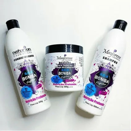 Kit Maycrene SOS Bomba – Fuerza, Crecimiento y Reparación Intensiva ✨